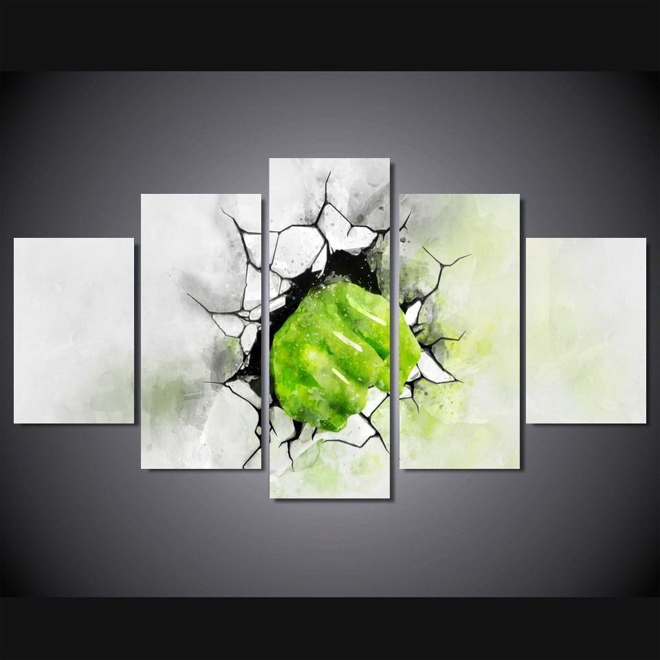 Hulk's Power Marvel Canvas Wall Art