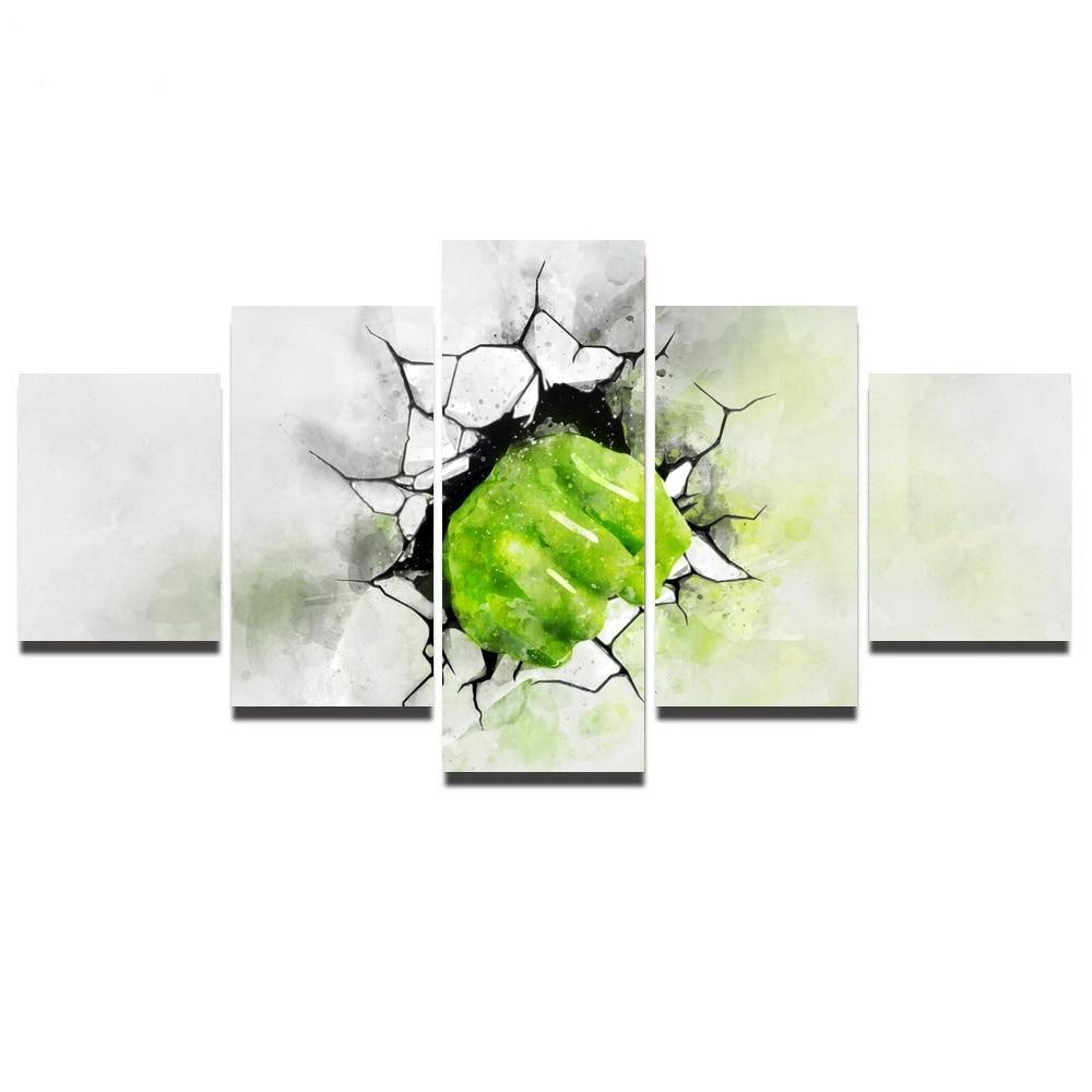 Hulk's Power Marvel Canvas Wall Art