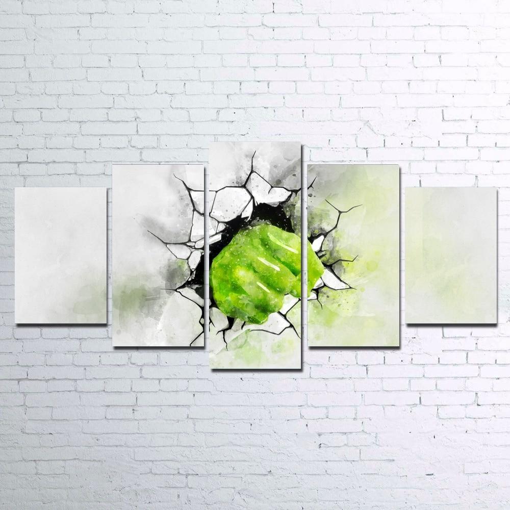 Hulk's Power Marvel Canvas Wall Art