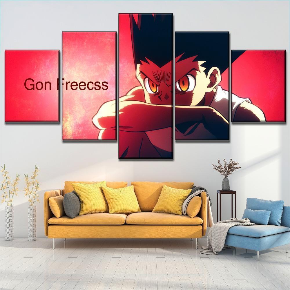 Hunter x Hunter Animation Poster  Canvas Wall Art