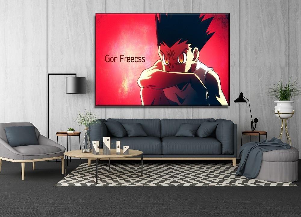 Hunter x Hunter Animation Poster  Canvas Wall Art