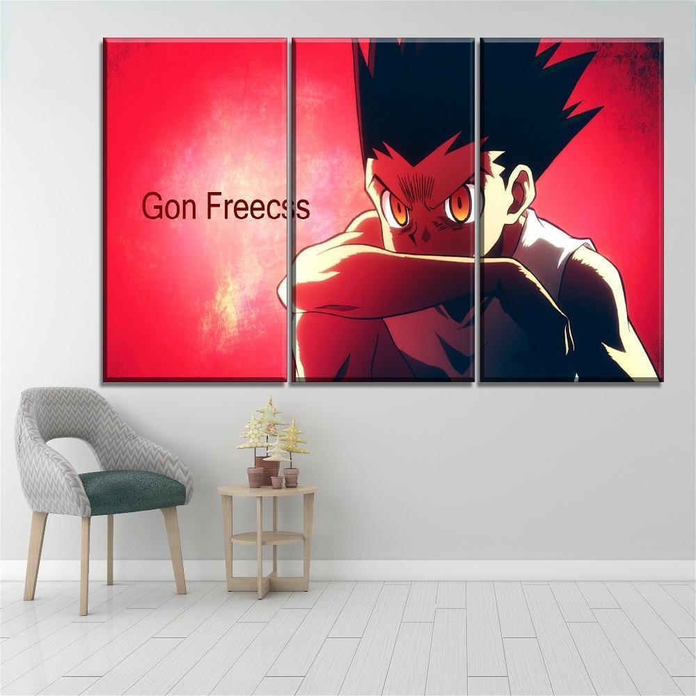 Hunter x Hunter Animation Poster  Canvas Wall Art