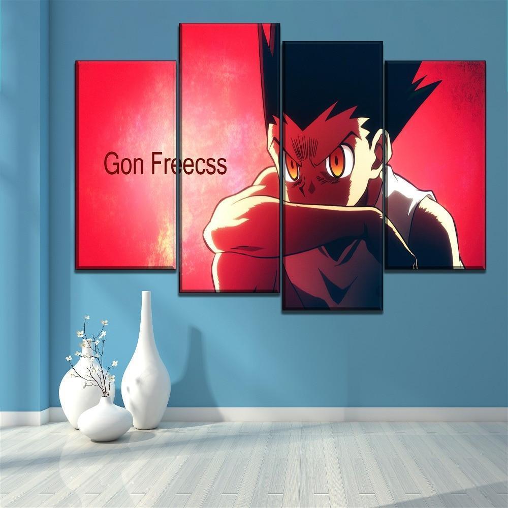 Hunter x Hunter Animation Poster  Canvas Wall Art