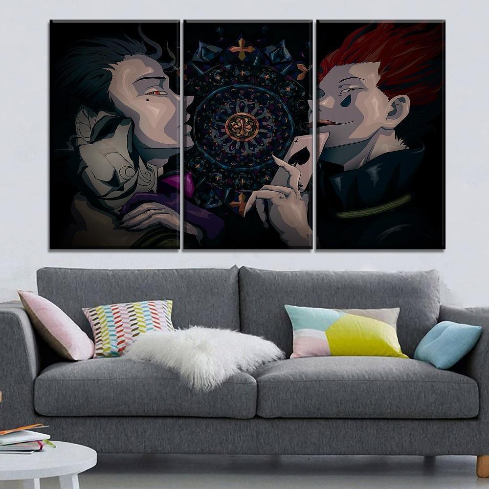 Hunter x Hunter Hisoka Anime  Canvas Wall Art