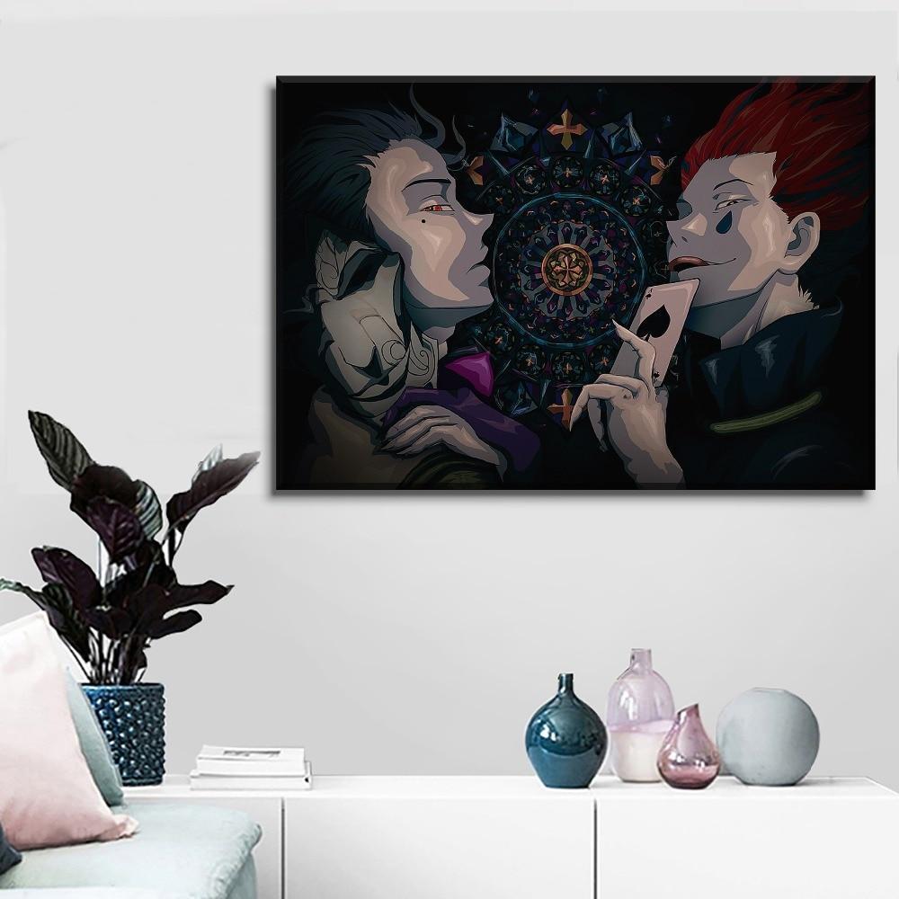 Hunter x Hunter Hisoka Anime  Canvas Wall Art
