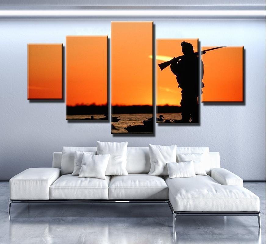 Hunting Hunting Canvas Wall Art