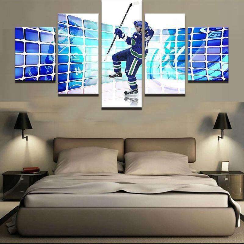 Ice Hockey Sport Poster Sport Canvas Wall Art