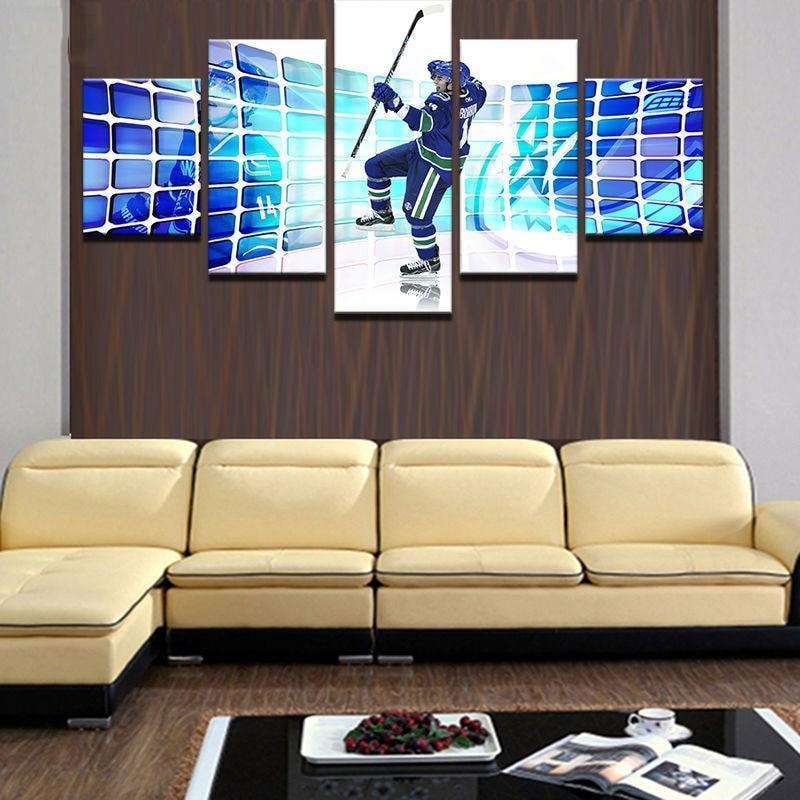 Ice Hockey Sport Poster Sport Canvas Wall Art