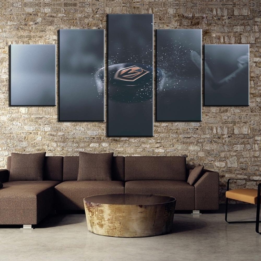 Ice Hockey Sport Soldiers  Sport Canvas Wall Art