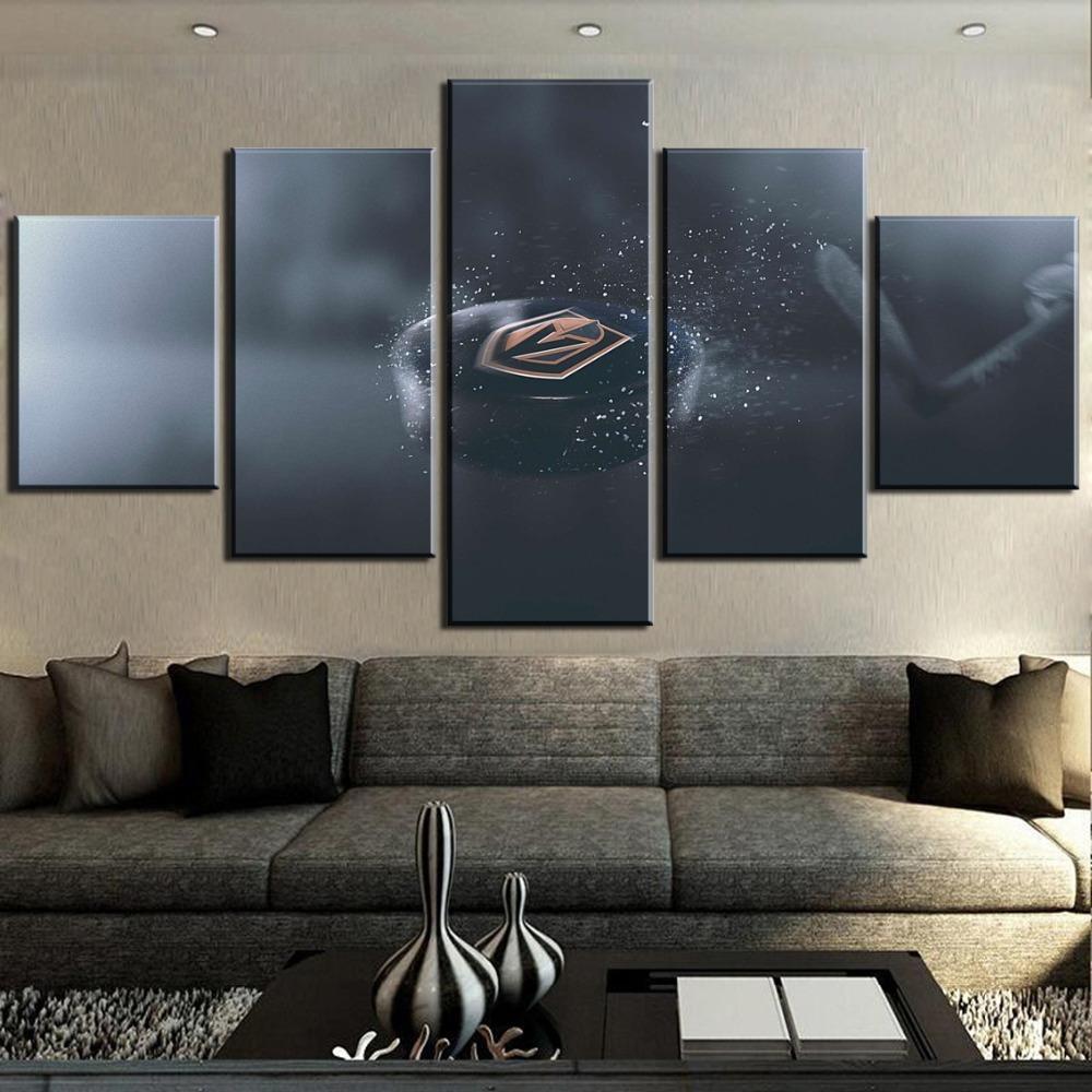 Ice Hockey Sport Soldiers  Sport Canvas Wall Art
