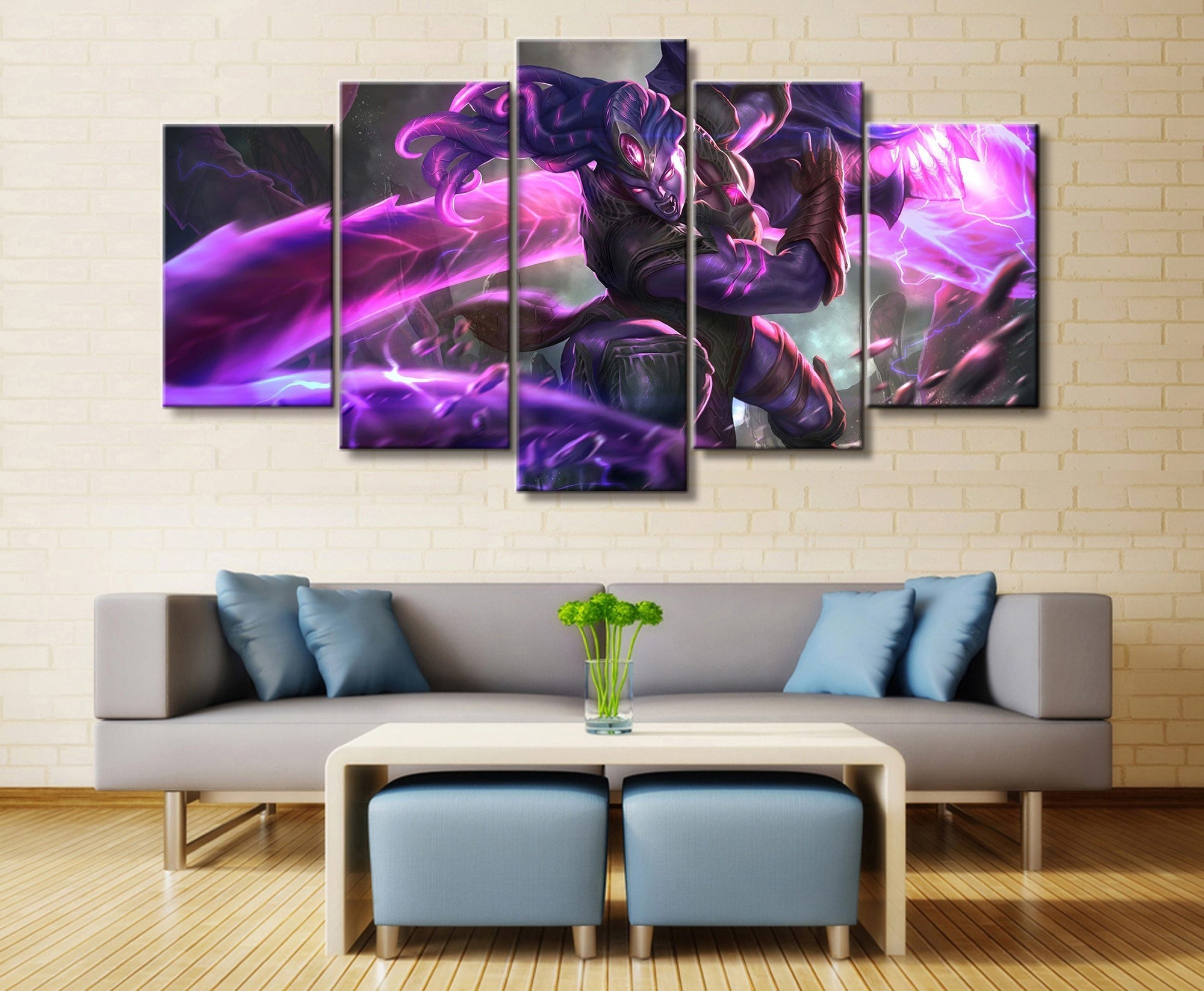 LOL League Of Legends Illaoi 2 Gaming Canvas Wall Art