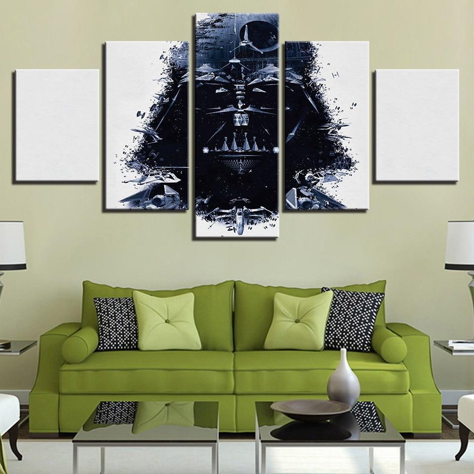 Imperial Darth Vader Star Wars Movie Canvas Wall Art