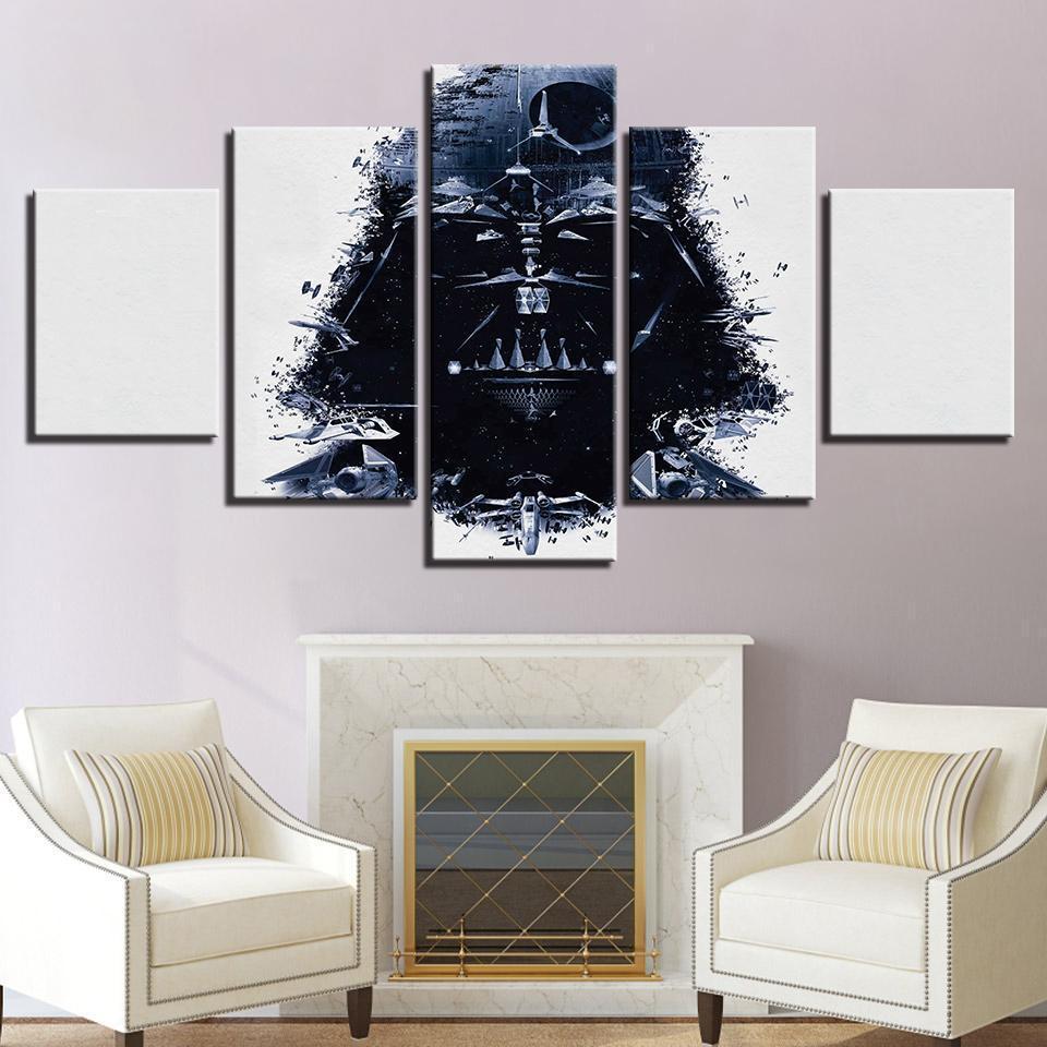 Imperial Darth Vader Star Wars Movie Canvas Wall Art
