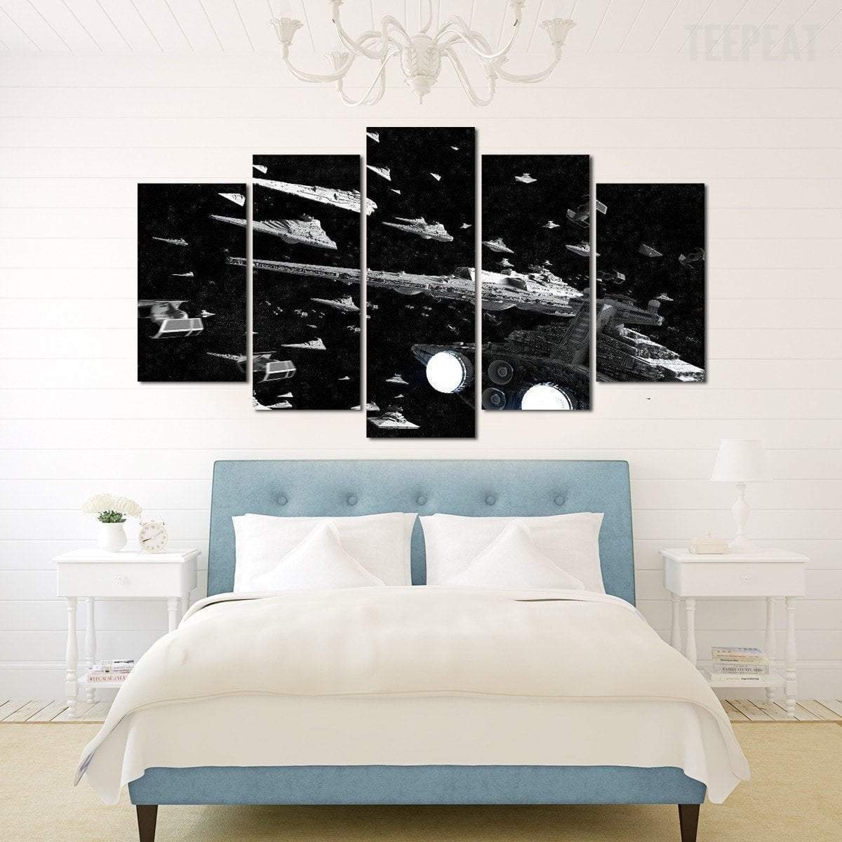 Imperial Fleet Movie Canvas Wall Art