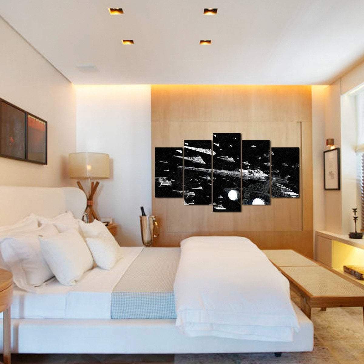 Imperial Fleet Movie Canvas Wall Art