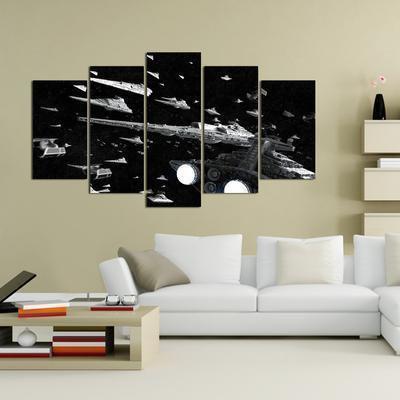 Imperial Fleet Painting Movie Canvas Wall Art