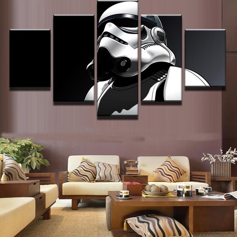 Imperial Stormtrooper Star Wars Movie Canvas Wall Art