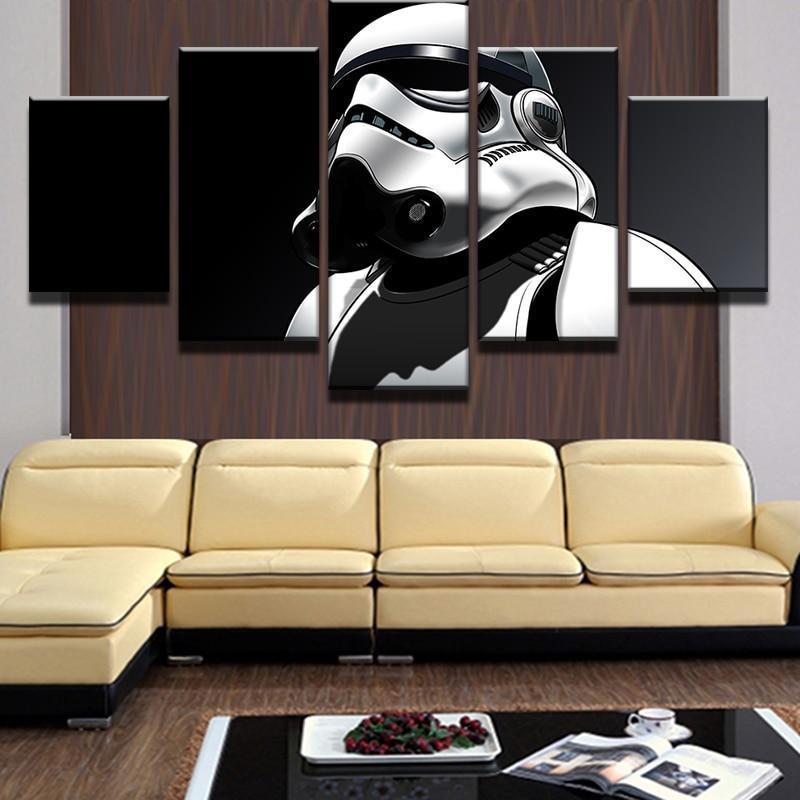 Imperial Stormtrooper Star Wars Movie Canvas Wall Art
