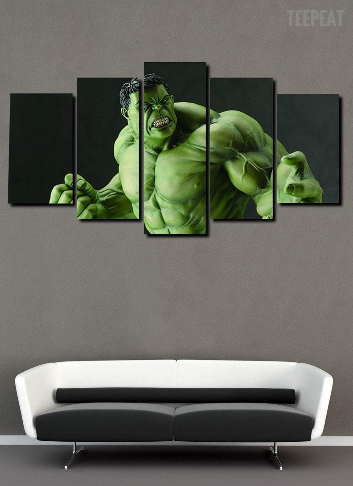 Incredible Hulk : Rage Marvel Canvas Wall Art