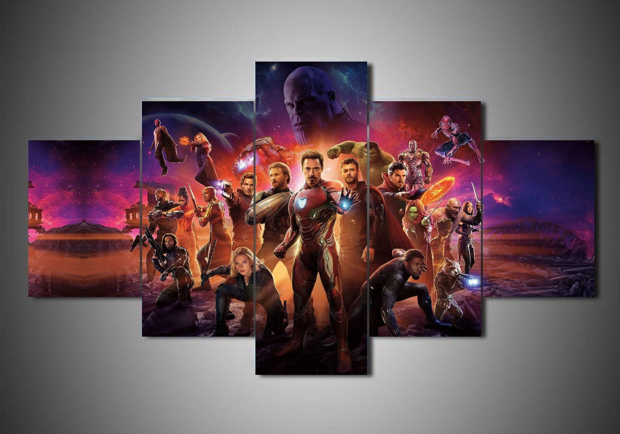 Infinity War 1 Marvel Canvas Wall Art