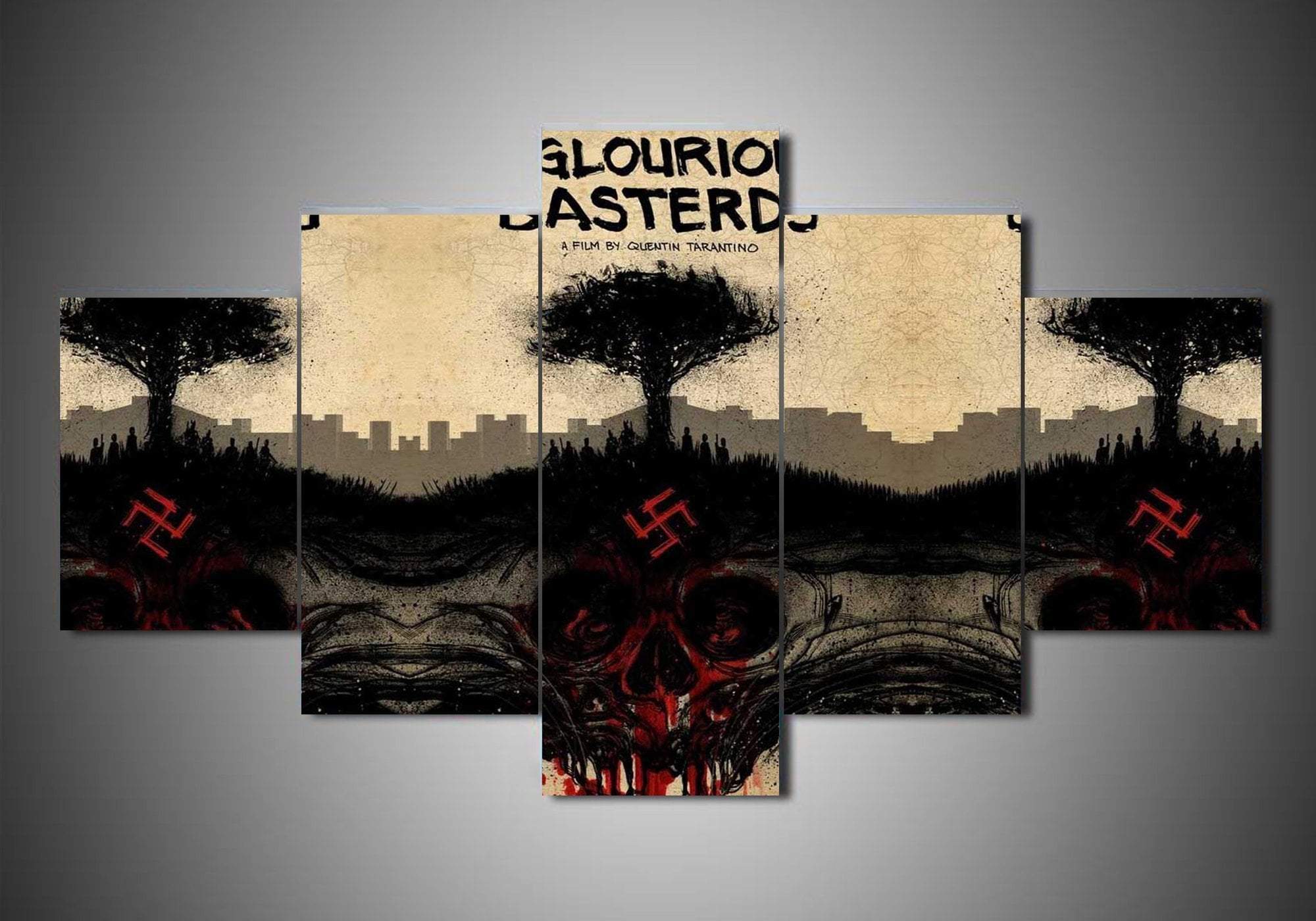 Inglourious Basterds 1 Movie Canvas Wall Art