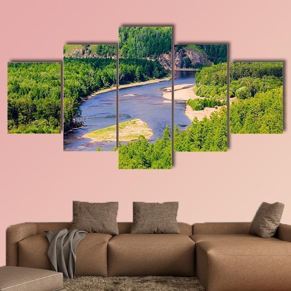 Inner Mongolia White Deer Island 1 Nature Canvas Wall Art