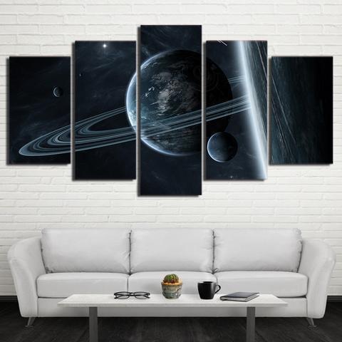Interstellar Space Canvas Wall Art