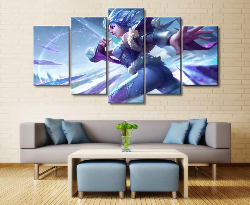 LOL League Of Legends Irelia 2 Gaming Canvas Wall Art