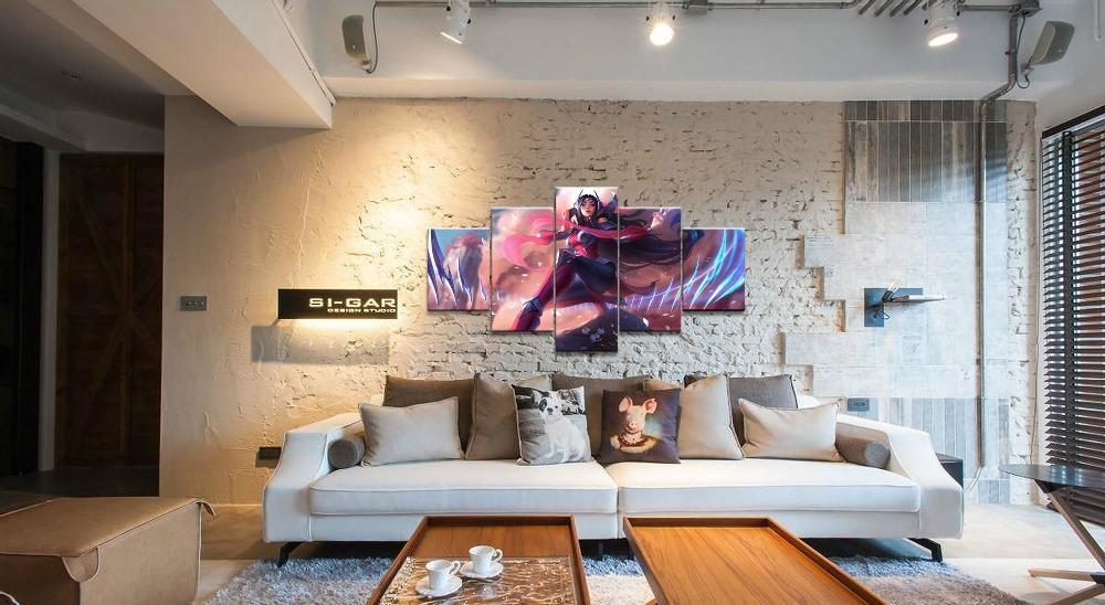 LOL League Of Legends Irelia 3 Gaming Canvas Wall Art