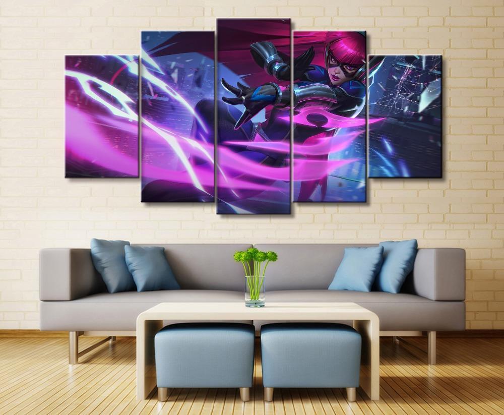 LOL League Of Legends Irelia 4 Gaming Canvas Wall Art