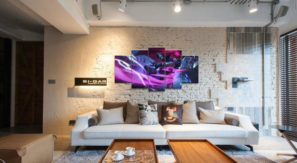 LOL League Of Legends Irelia 4 Gaming Canvas Wall Art