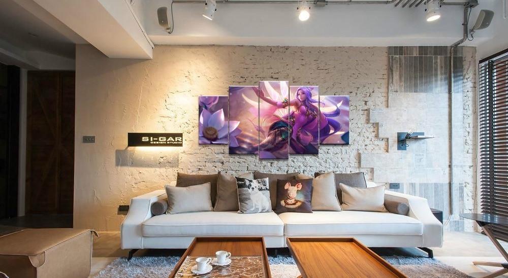 LOL League Of Legends Irelia 5 Gaming Canvas Wall Art