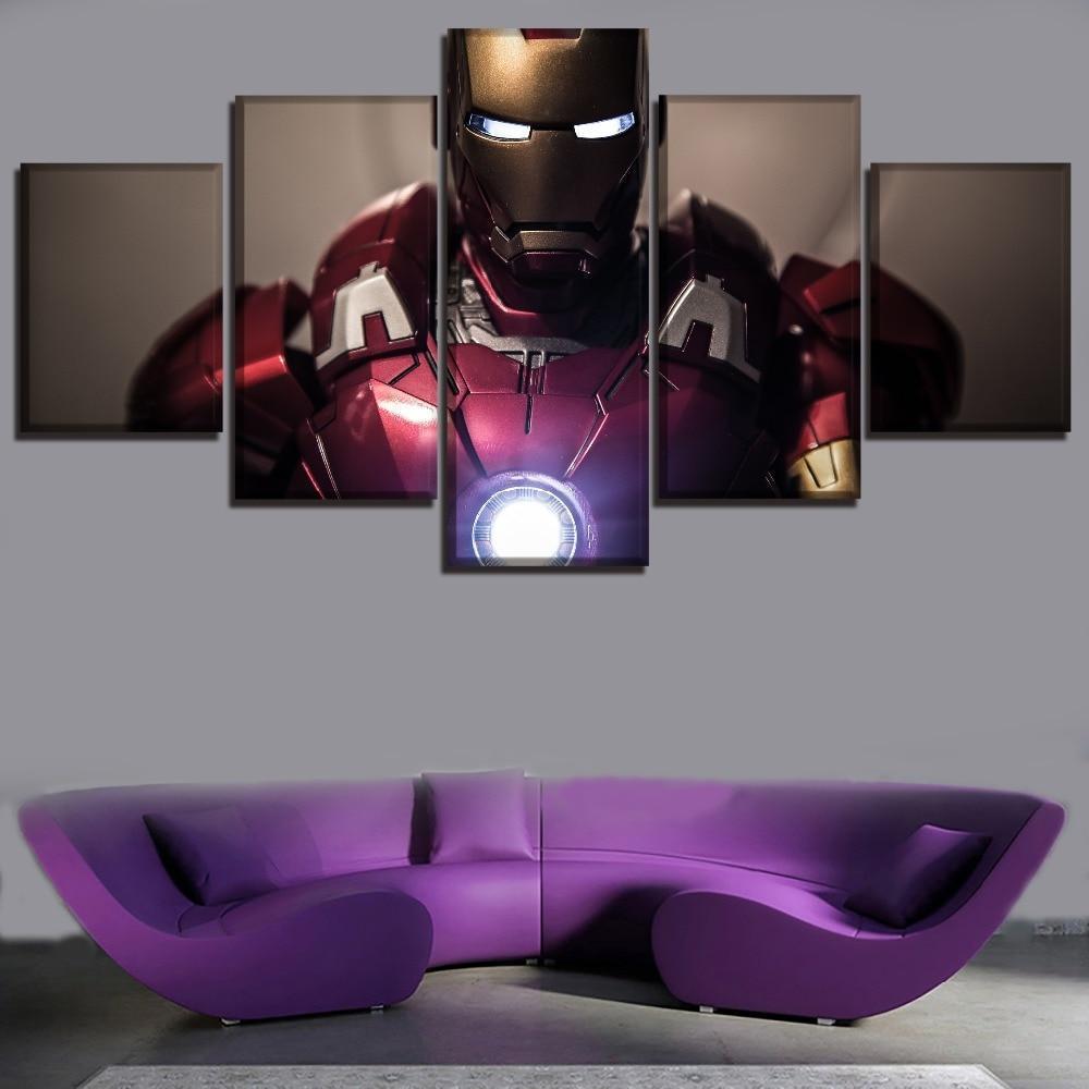 Iron Man Posters Marvel Canvas Wall Art