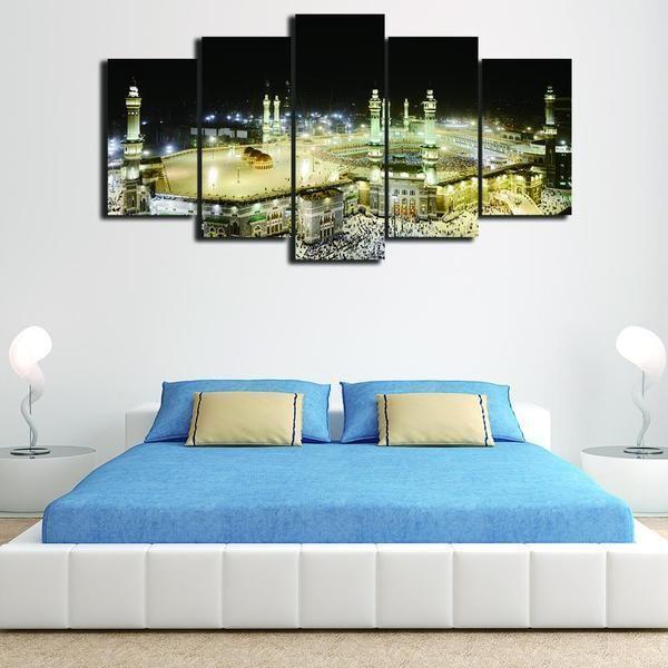 Islamic Muslim Mosque Nature Canvas Wall Art