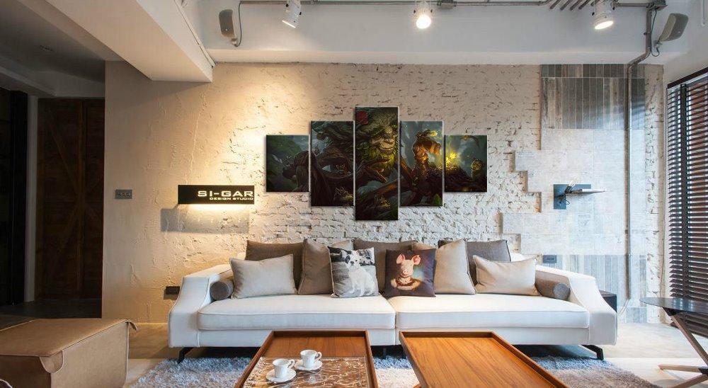 LOL League Of Legends Ivern Gaming Canvas Wall Art