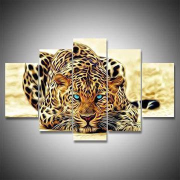 Jaguar Animal Canvas Wall Art