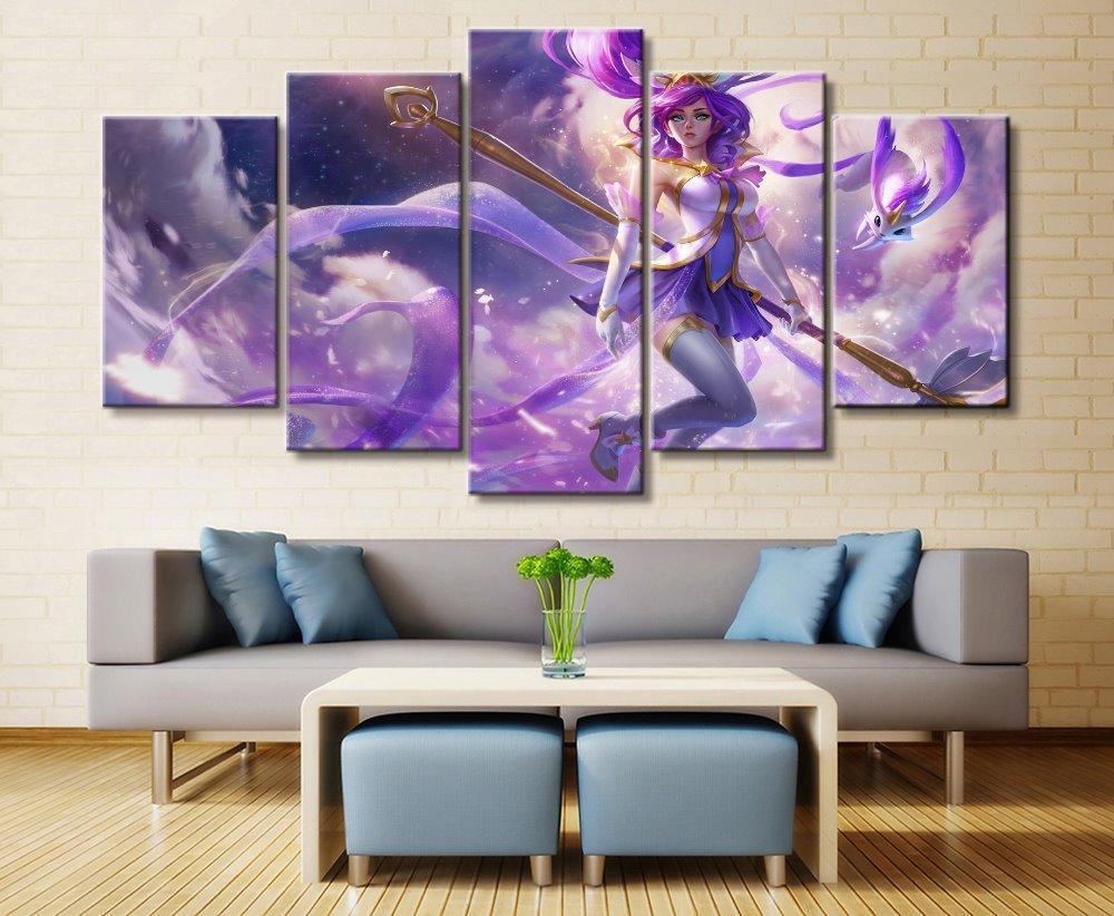 LOL League Of Legends Janna 2 Gaming Canvas Wall Art