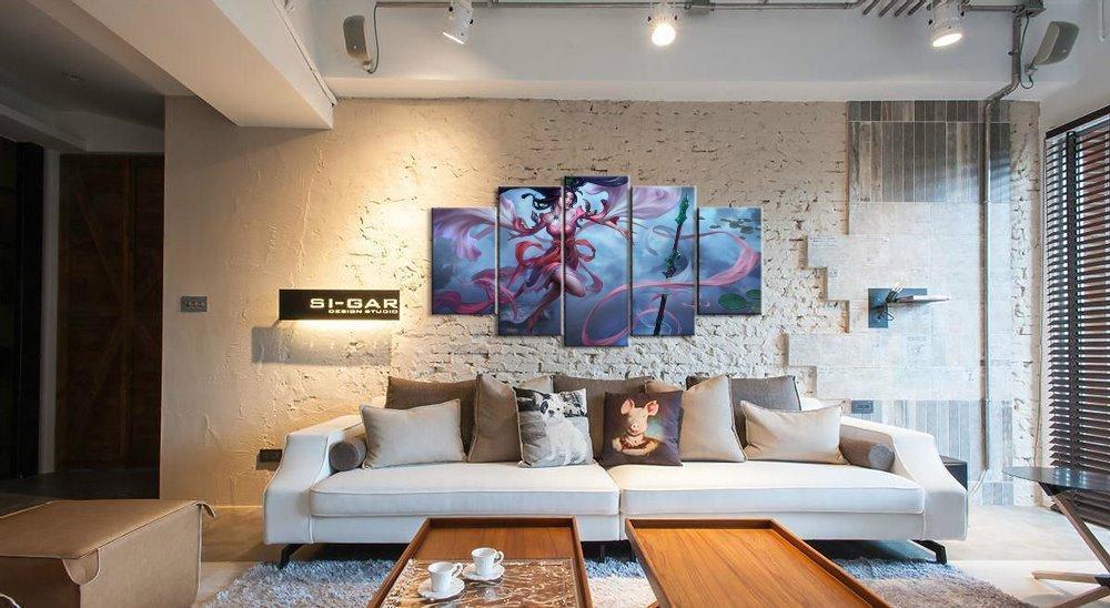 LOL League Of Legends Janna 3 Gaming Canvas Wall Art