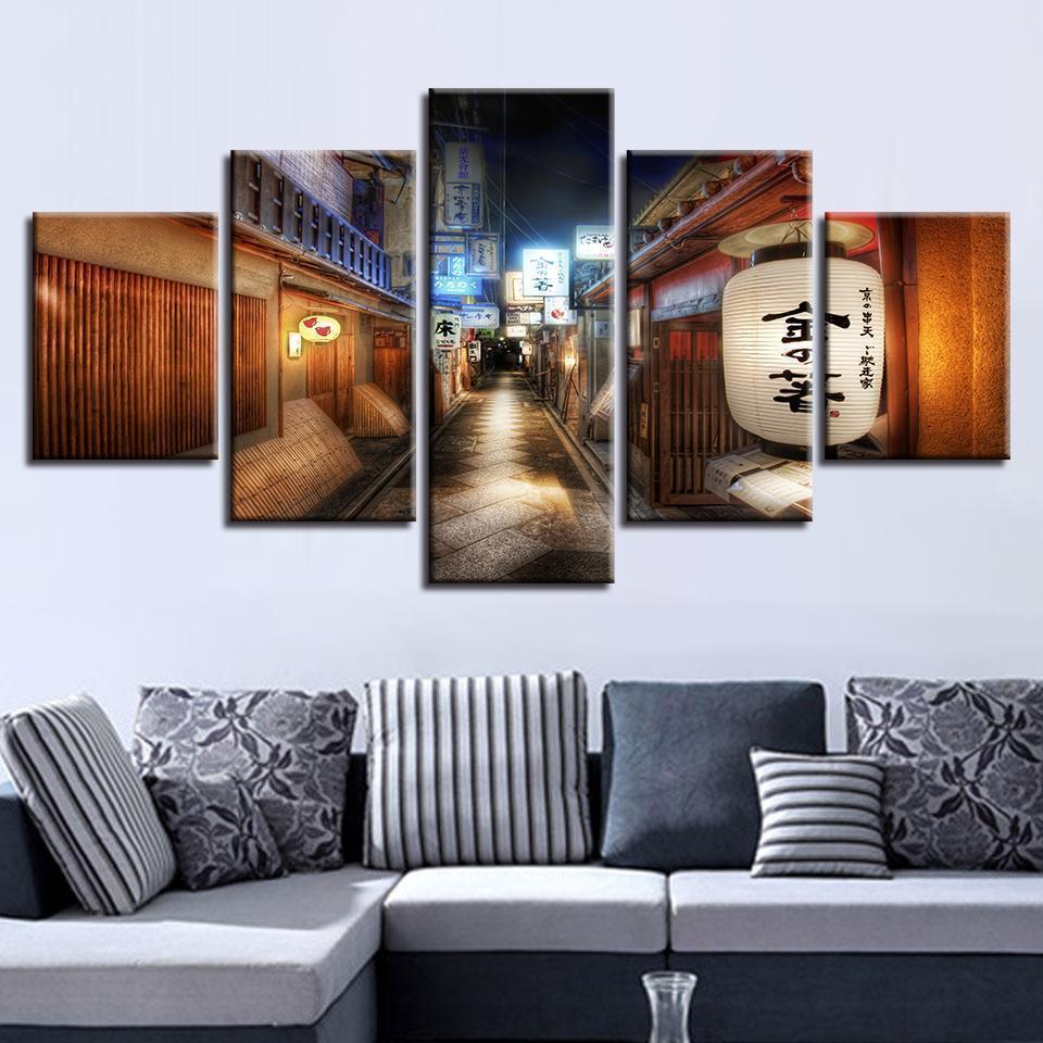 Japan Landscape Nature Canvas Wall Art