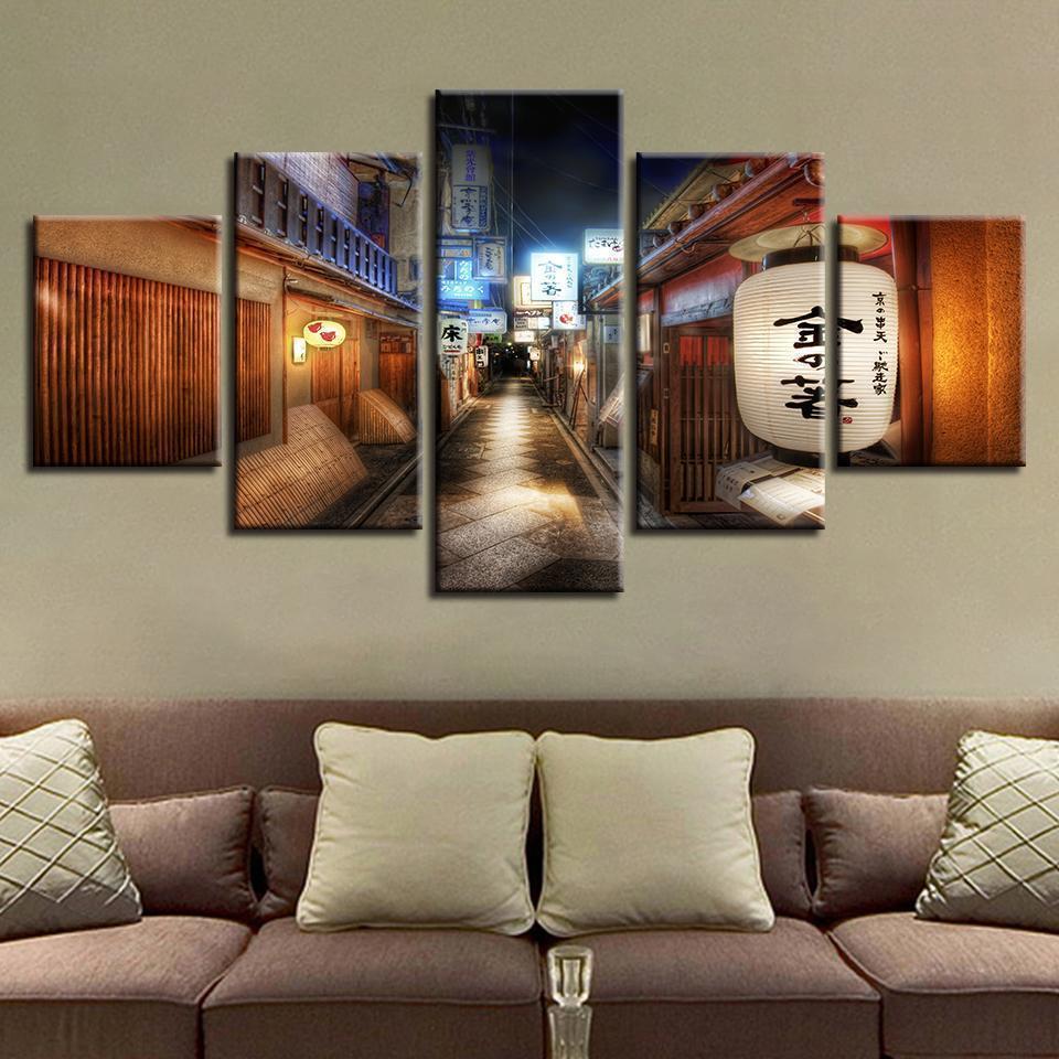 Japan Landscape Nature Canvas Wall Art