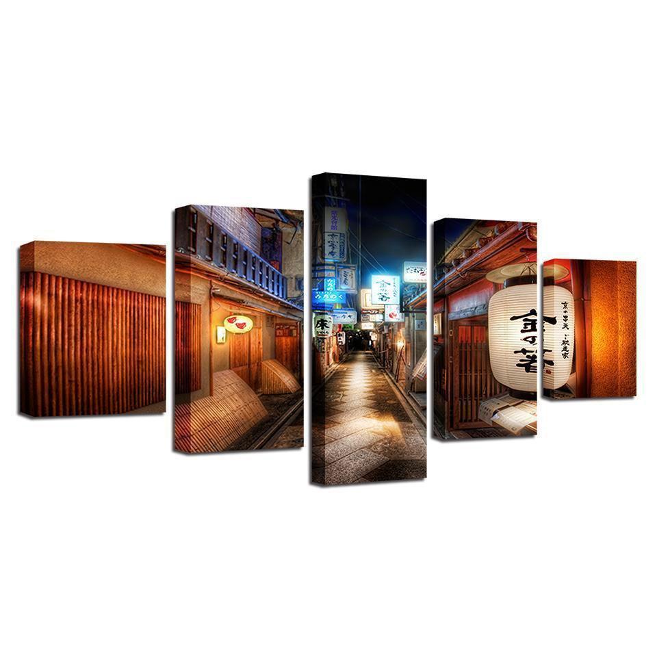 Japan Landscape Nature Canvas Wall Art