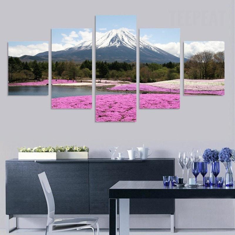 Japan's Mount Fuji Nature Canvas Wall Art