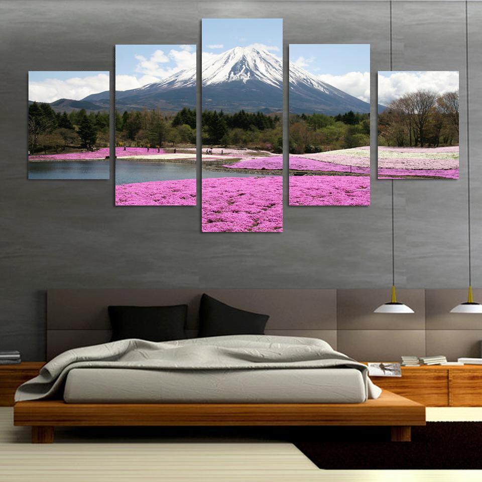 Japan's Mount Fuji Nature Canvas Wall Art
