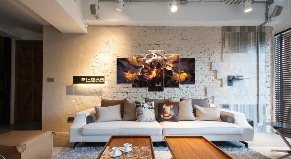 LOL League Of Legends Jax Gaming Canvas Wall Art