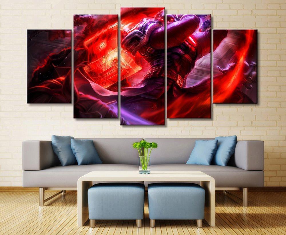 LOL League Of Legends Jayce Gaming Canvas Wall Art