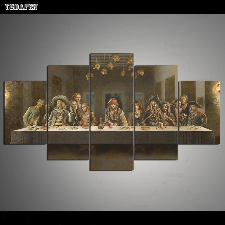 Jesus The Last Supper 2 Canvas Wall Art