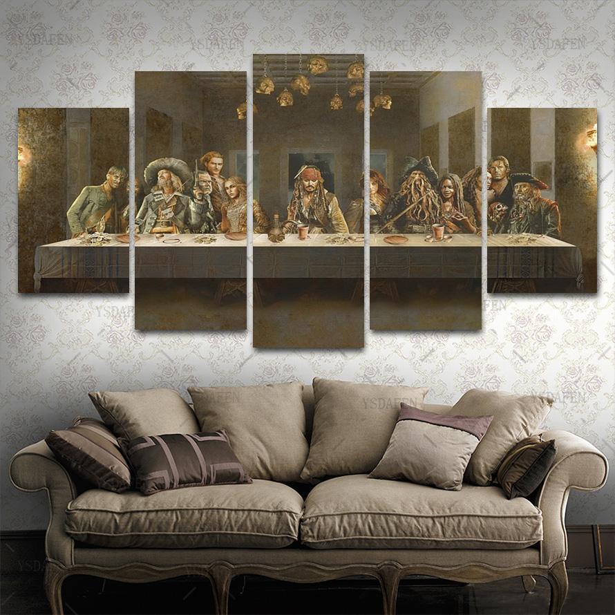 Jesus The Last Supper 2 Canvas Wall Art