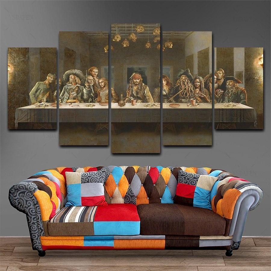 Jesus The Last Supper 2 Canvas Wall Art