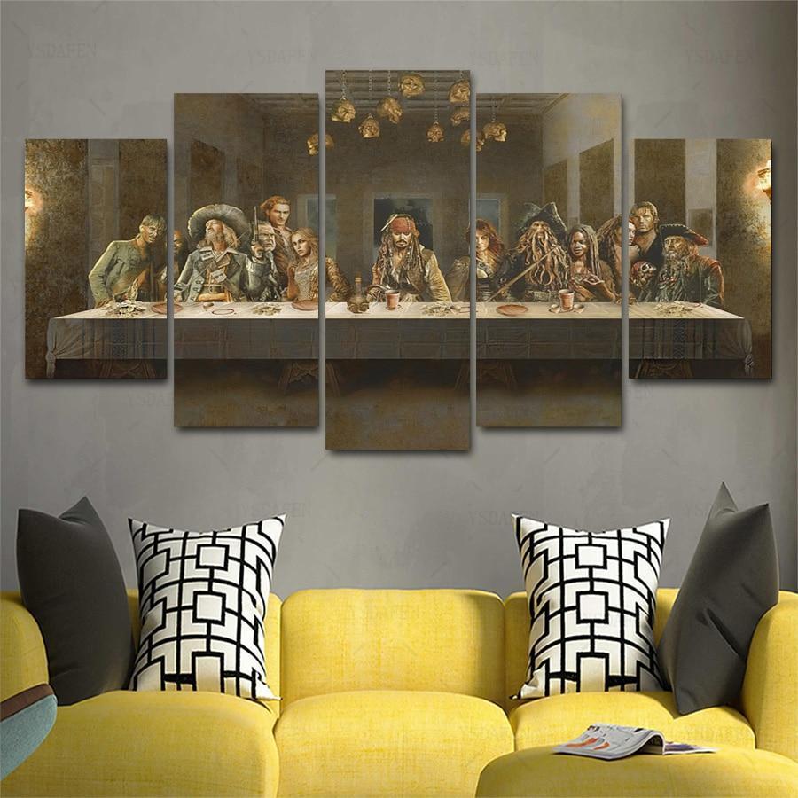 Jesus The Last Supper 2 Canvas Wall Art