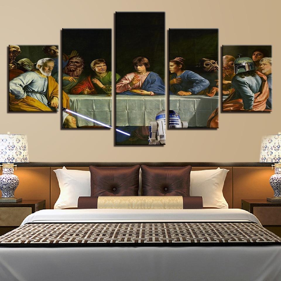 Jesus The Last Supper 3 Canvas Wall Art
